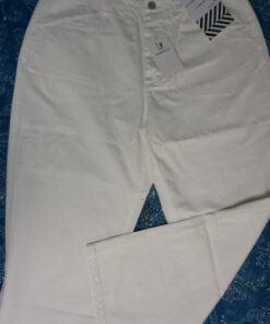 23pc FREE PEOPLE x Sandrine Rose WHITE Jeans #29867A (I-2-7)