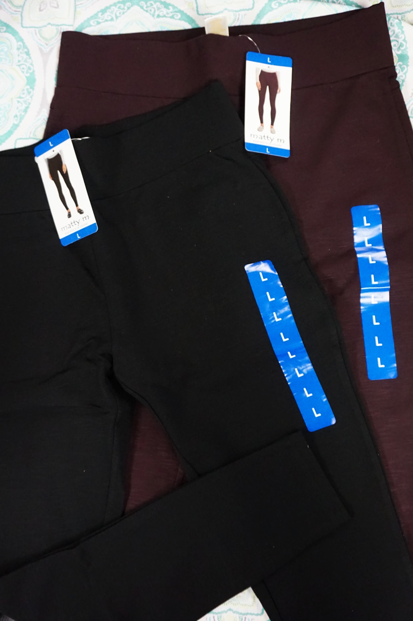 110PCS WOMENS MATTY M HIGH RISE LEGGINGS MOST LARGE